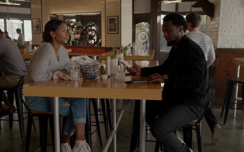 Converse White Shoes Worn by Greta Onieogou in All American Season 2 Episode 5 “Bring the Pain” (2019) (Image 1)