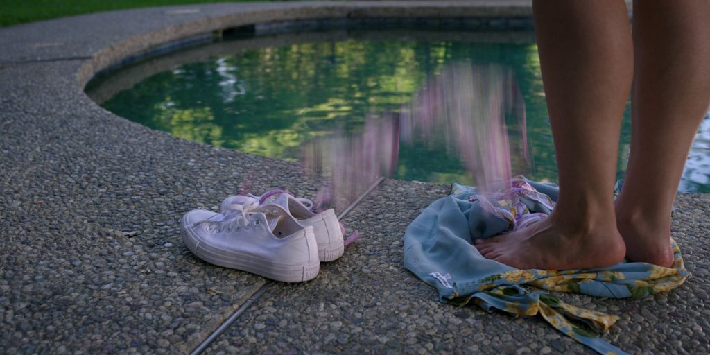 Converse White Shoes of Emeraude Toubia as Lily Diaz in With Love S02E03 “Lily's Double Quinceañera” (2023) (Image 1)