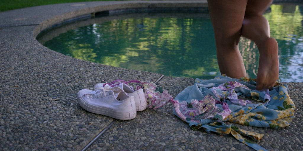 Converse White Shoes of Emeraude Toubia as Lily Diaz in With Love S02E03 “Lily's Double Quinceañera” (2023) (Image 2)