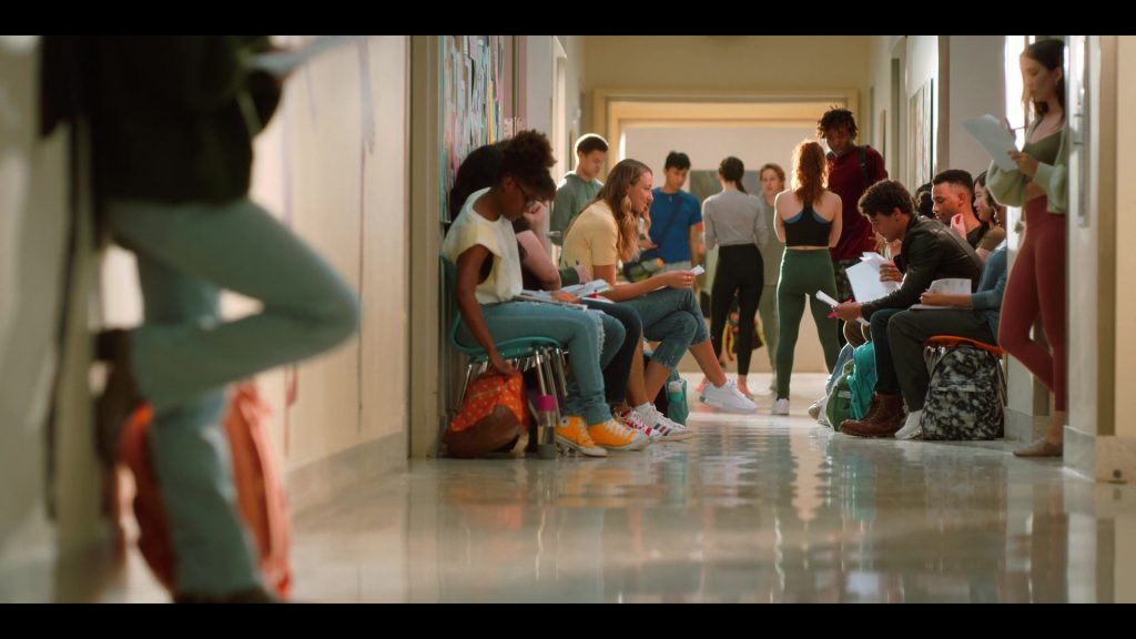 Converse Yellow Shoes Worn by Actress in Tall Girl 2 (2022) (Image 1)