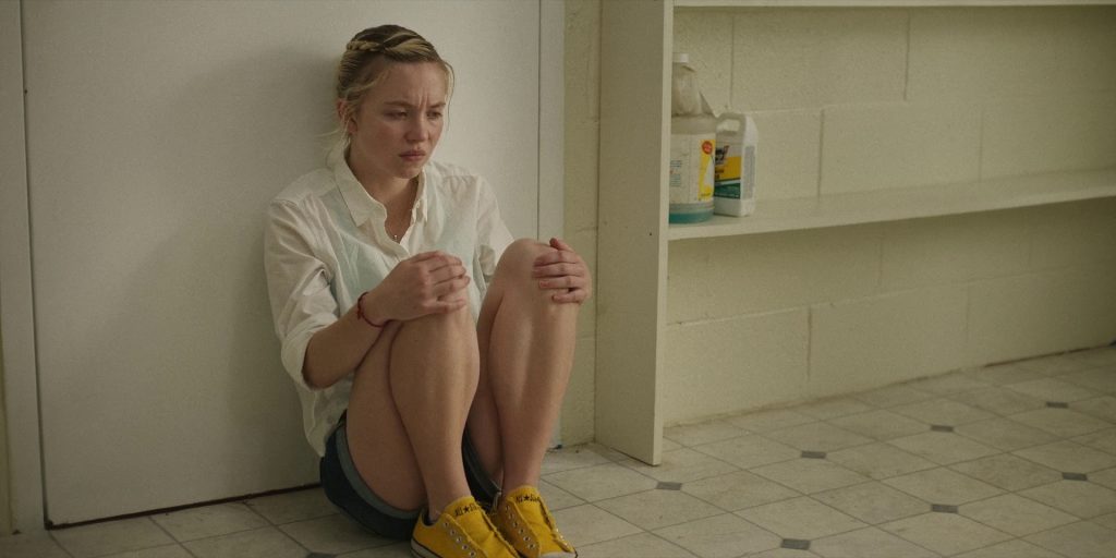 Converse Yellow Shoes Worn by Sydney Sweeney as Reality Winner in Reality (2023) (Image 1)