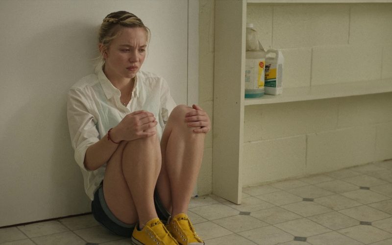 Converse Yellow Shoes Worn by Sydney Sweeney as Reality Winner in Reality (2023) (Image 1)