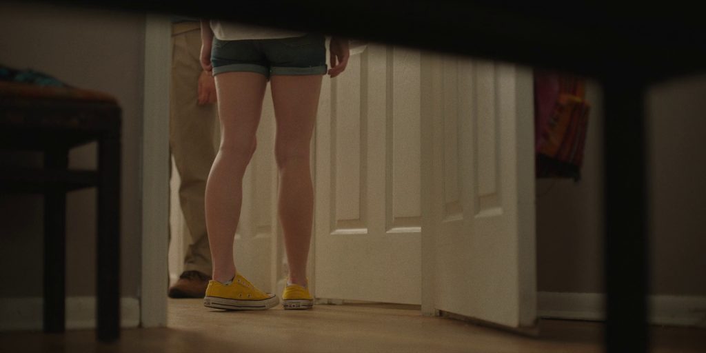 Converse Yellow Shoes Worn by Sydney Sweeney as Reality Winner in Reality (2023) (Image 4)