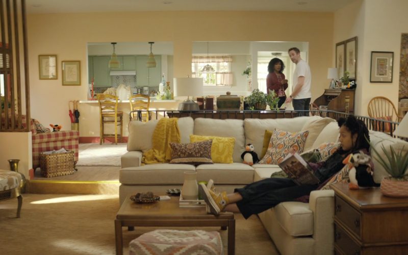 Converse Yellow Sneakers Worn by Djouliet Amara as Trina in The Big Door Prize S01E04 “Father Reuben” (2023) (Image 1)