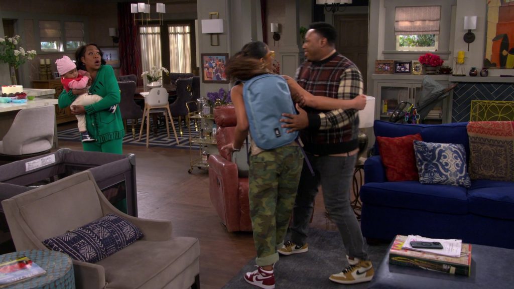 Cotopaxi Backpack, Nike Shoes in The Neighborhood S07E17 “Welcome to Your Own Medicine” (2025) (Image 2)