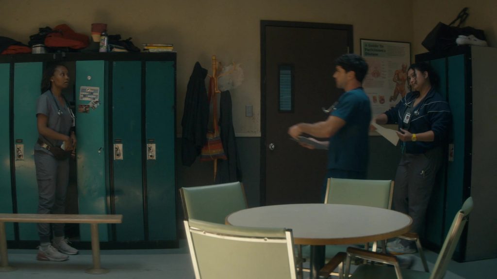 Crocs and Nike Shoes in Brilliant Minds S02E08 “The Upside Down” (2025) (Image 1)