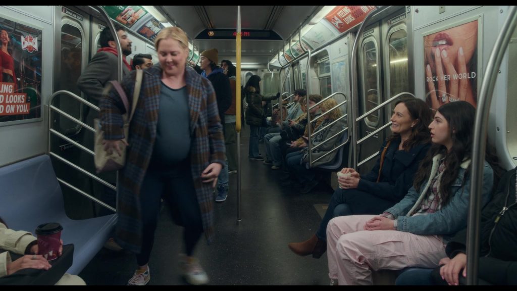 Crunch Fitness and Nike Shoes in Kinda Pregnant (2025) (Image 2)