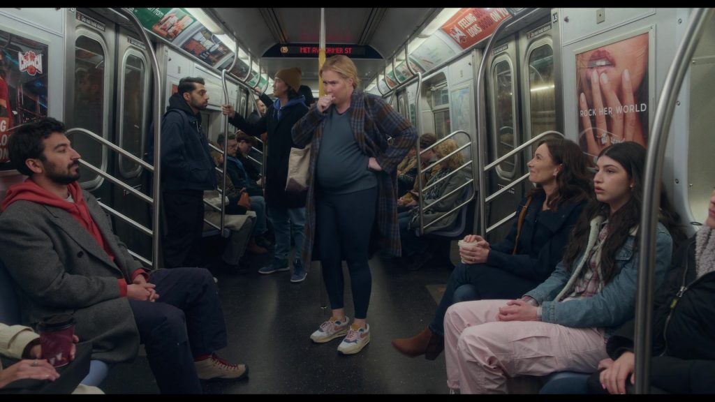 Crunch Fitness and Nike Shoes in Kinda Pregnant (2025) (Image 5)