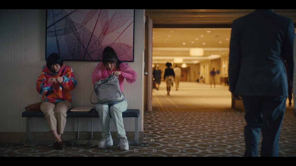 FILA Platform Sneakers Worn by Sandra Oh as Jenny Yum in Quiz Lady (2023) (Image 2)