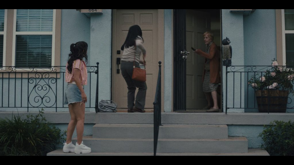 FILA Platform Sneakers Worn by Sandra Oh as Jenny Yum in Quiz Lady (2023) (Image 6)