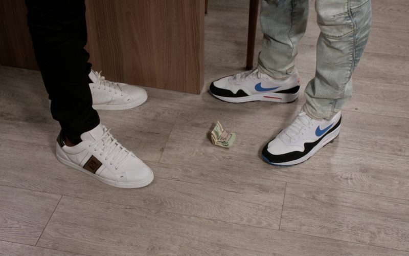 Fendi Sneakers Worn by Marcus Scribner as Andre Johnson Jr. & Nike Shoes Worn by Anthony Anderson as Andre Johnson in Black-ish – Season 6, Episode 2, Every Day I'm Struggling (2019) (Image 1)