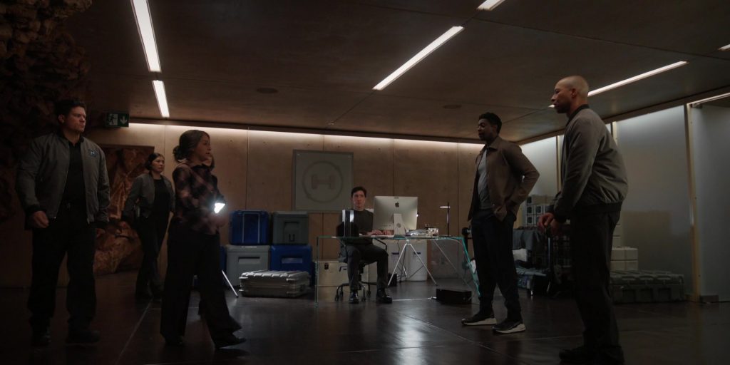 Ferragamo Cosma Sock high-top sneakers in For All Mankind S05E10 “This Land Is Our Land” (2026) (Image 1)