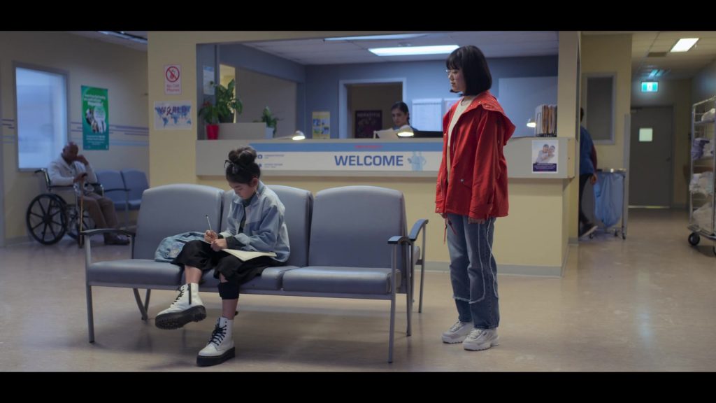 Fila Platform Sneakers Worn by Aya Furukawa as Janine Kishi in The Baby-Sitters Club S01E06 “Claudia and Mean Janine” (2020) (Image 1)
