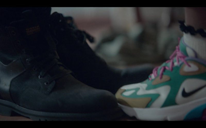 G-Star Raw Men's Boots and Nike Women's Sneakers in The One S01E05 (2021) (Image 1)