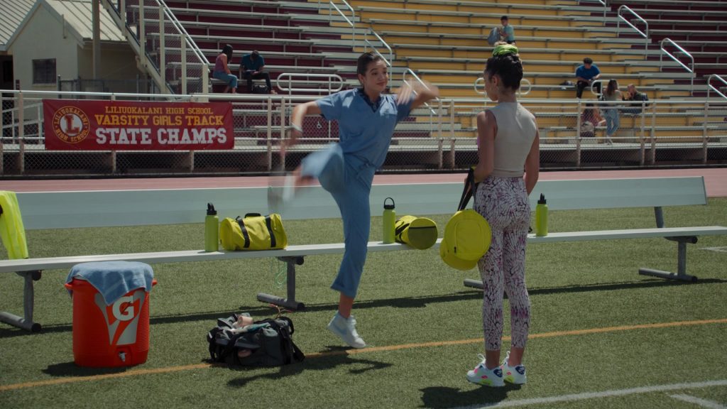 Gatorade and Nike Shoes in Doogie Kamealoha, M.D. S01E06 “Career Babes” (2021) (Image 1)