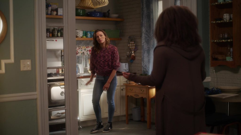 Golden Goose (GGDB) Sneakers Worn by Michaela McManus in The Village – Season 1, Episode 8, Choosing to Hope (2019) (Image 1)