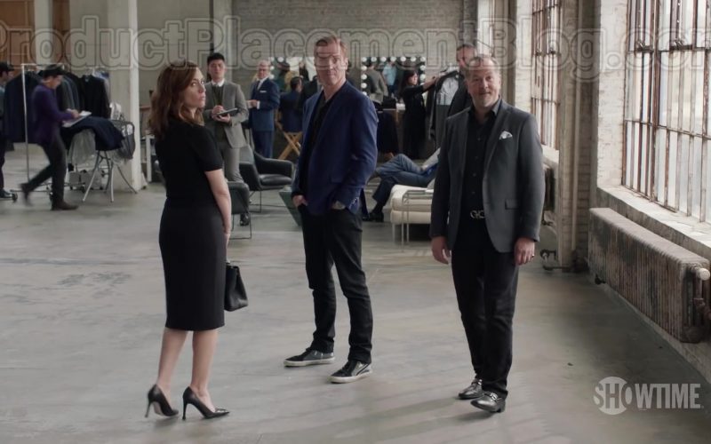 Golden Goose Slide Sneakers of Damian Lewis as Robert ‘Bobby' Axelrod in Billions Season 5 (2020) (Image 1)