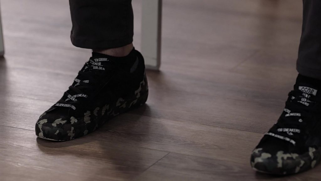 Golden Goose Sneakers Worn by Ronen Rubinstein as Tyler Kennedy Strand in 9-1-1 - Lone Star Season 1 Episode 5 “Studs” (2020) (Image 1)