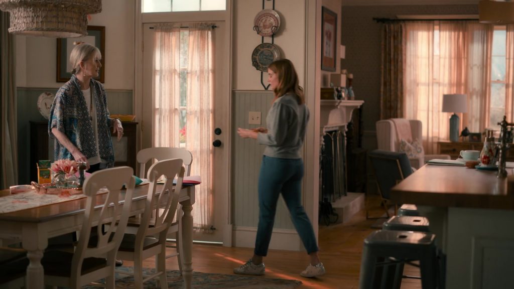 Golden Goose Women's Sneakers of JoAnna Garcia Swisher as Maddie Townsend in Sweet Magnolias S02E01 “Casseroles and Casualties” (2022) (Image 1)