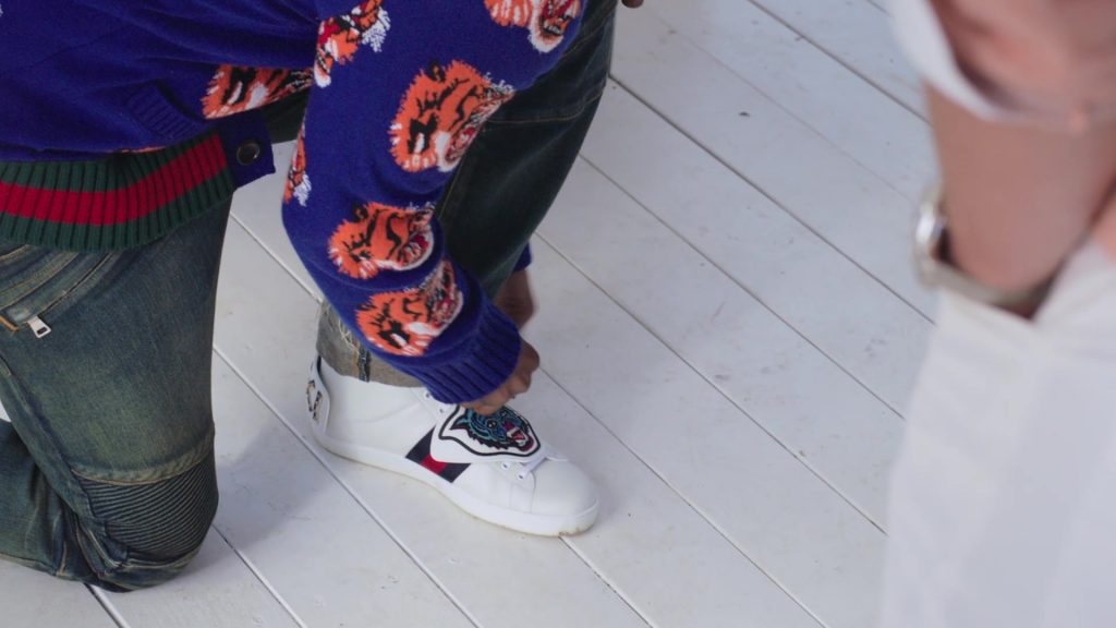 Gucci Shoes Worn by John David Washington (Ricky) in Ballers - Season 4, Episode 7, “The Kids Are A'ight” (2018) (Image 1)