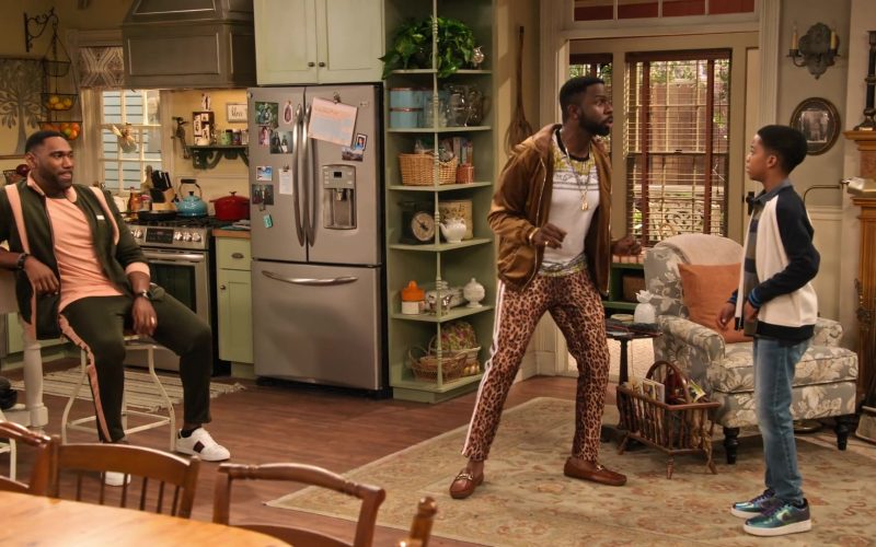 Gucci Sneakers Worn by Anthony Alabi as Moz McKellan in Family Reunion Season 1 Episode 14 “Remember Our Parents' Wedding” (2020) (Image 1)
