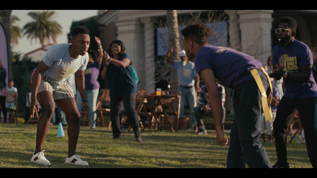 Gucci Sneakers Worn by Olly Sholotan as Carlton Banks in Bel-Air S02E06 “Let the Best Man Win” (2023) (Image 1)