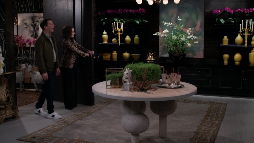 Gucci Sneakers Worn by Sean Hayes as Jack McFarland in Will & Grace S11E14 “The Favourite” (2020) (Image 1)
