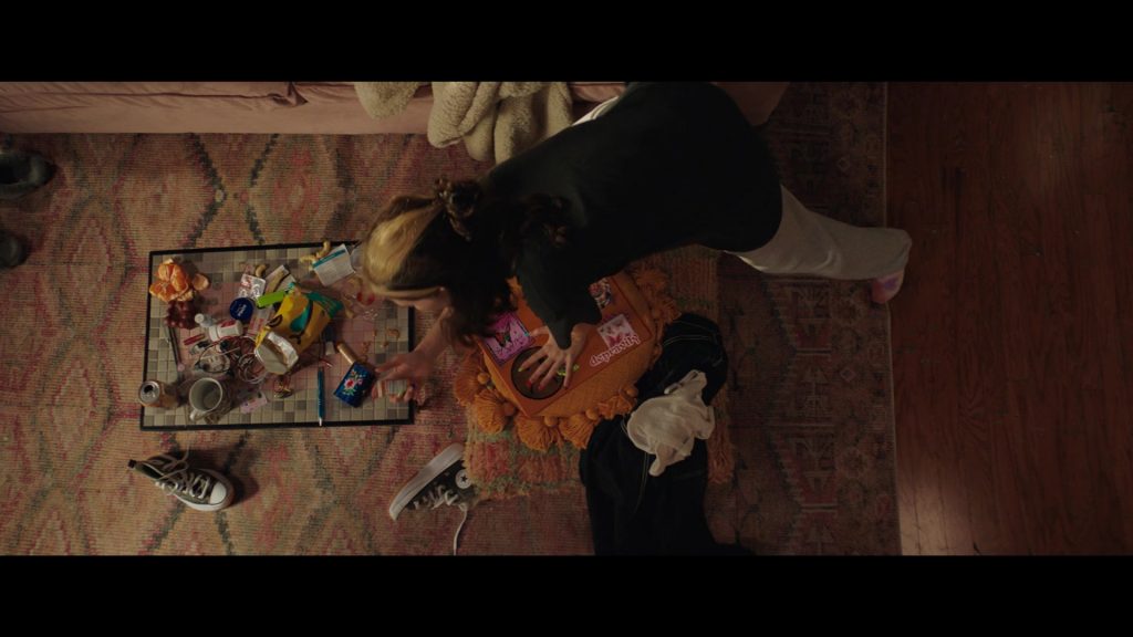 HIPPEAS Organic Chickpea Puffs and Converse Sneakers in Not Okay (2022) (Image 2)