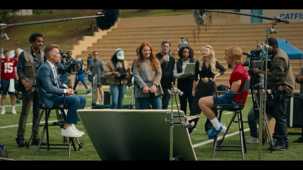HP Laptop, Nike Shoes in Chad Powers S01E05 “5TH QUARTER” (2025) (Image 2)