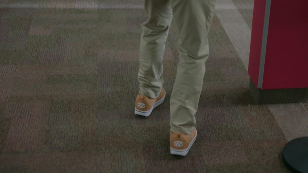 Heelys Pro 20 skate shoes in DMV S01E07 “There Is No I in DMV” (2025) (Image 2)
