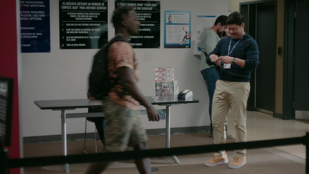 Heelys Pro 20 skate shoes in DMV S01E07 “There Is No I in DMV” (2025) (Image 8)
