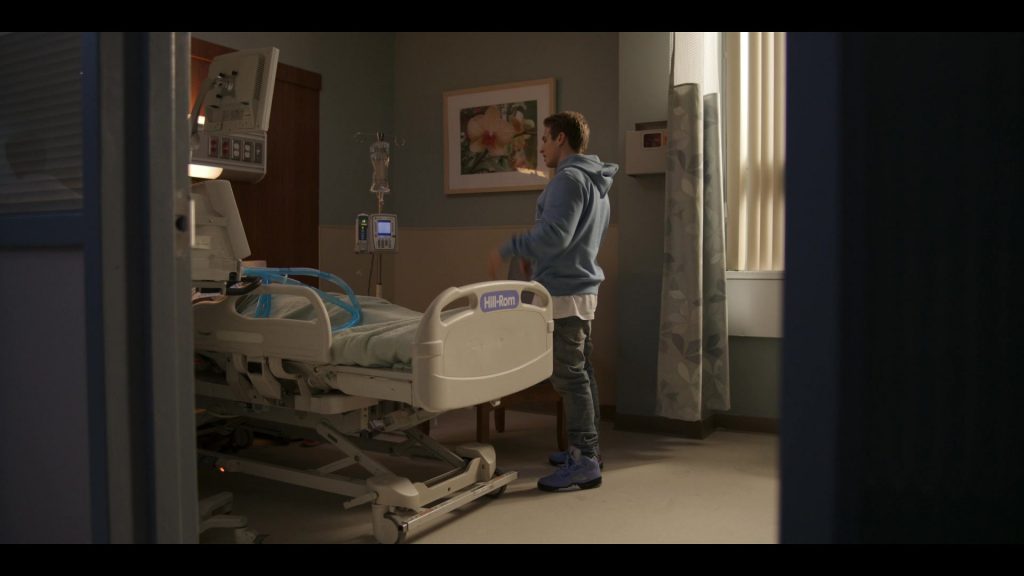Hill-Rom Hospital Bed and Nike Air Jordan Sneakers in Power Book II – Ghost S04E08 (2024) (Image 3)