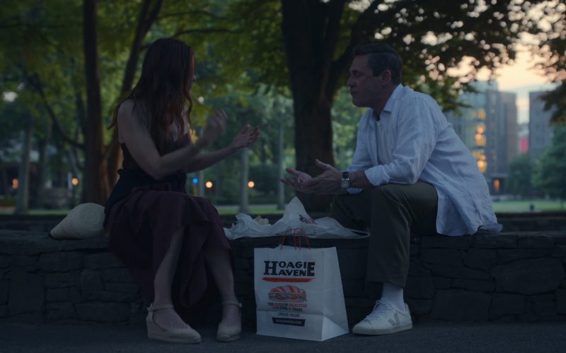 Hoagie Haven, Veja Shoes in Your Friends and Neighbors S01E06 “The Things You Lost Along the Way” (2025) (Image 1)