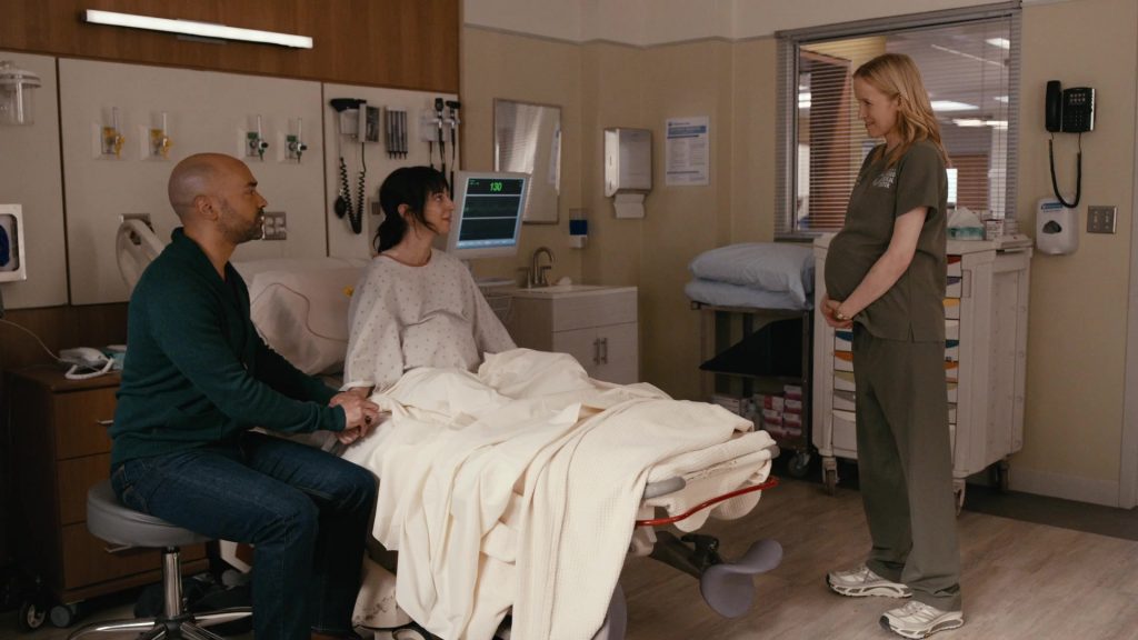 Hoka Mafate Speed 2 sneakers in Chicago Med S11E20 “Hell Breaks Loose” (2026 (Image 1)