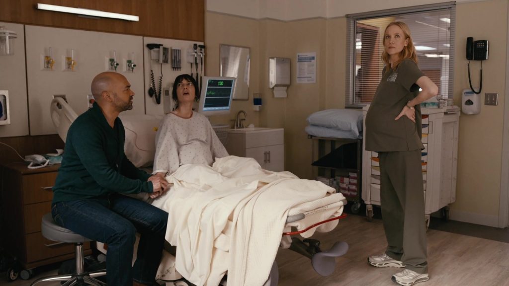 Hoka Mafate Speed 2 sneakers in Chicago Med S11E20 “Hell Breaks Loose” (2026 (Image 5)