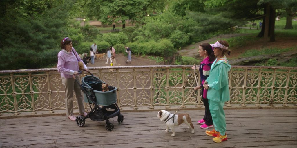 Hoka Sneakers in And Just Like That S03E01 “Outlook Good” (2025) (Image 1)