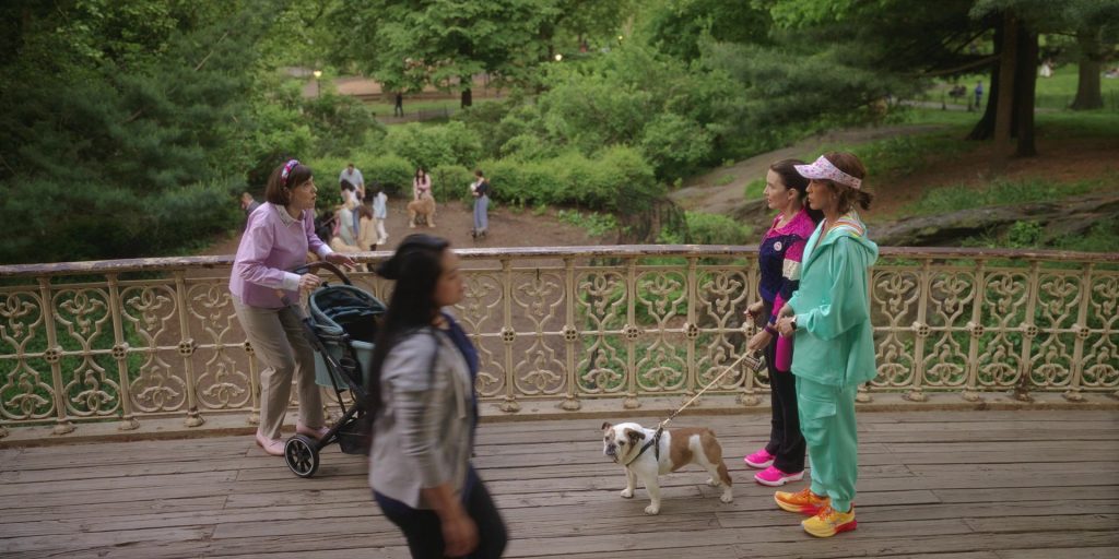 Hoka Sneakers in And Just Like That S03E01 “Outlook Good” (2025) (Image 3)