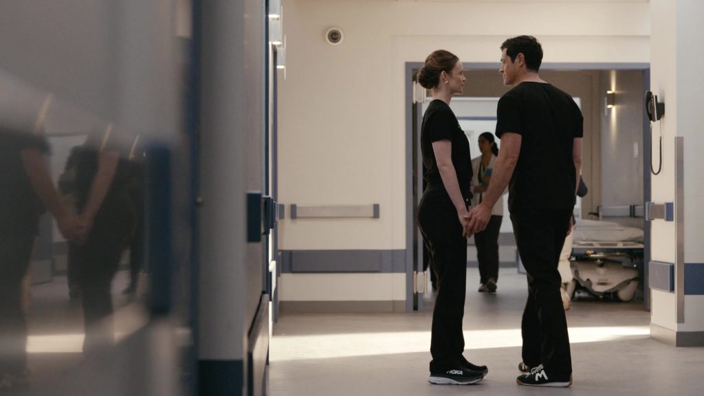 Hoka Sneakers in Chicago Med S10E20 “The Invisible Hand” (2025) (Image 1)
