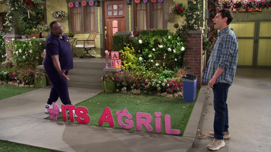 Hoka Sneakers in The Neighborhood S07E01 “Welcome to the Neighborhood, Daphne” (2024) (Image 1)