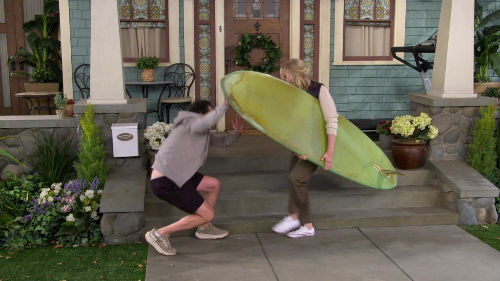 Hoka and Converse Shoes in The Neighborhood S07E11 “Welcome to the e-Neighborhood” (2025) (Image 2)