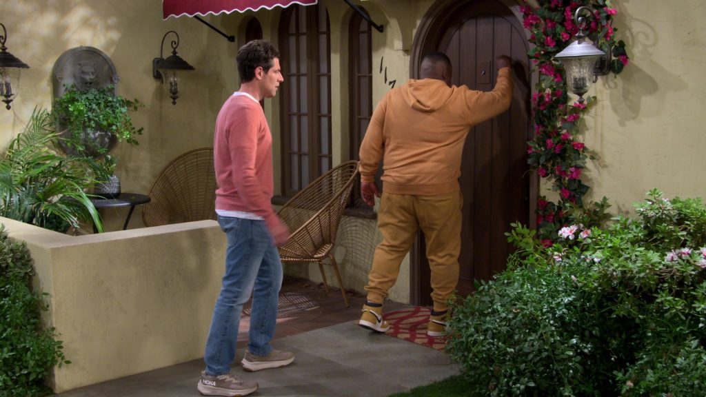 Hoka and Nike Sneakers, Hoodie and Pants in The Neighborhood S07E09 “Welcome to Pickleball” (2025) (Image 3)