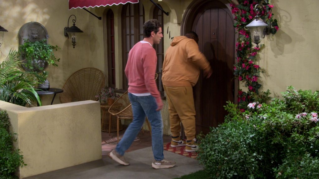 Hoka and Nike Sneakers, Hoodie and Pants in The Neighborhood S07E09 “Welcome to Pickleball” (2025) (Image 4)