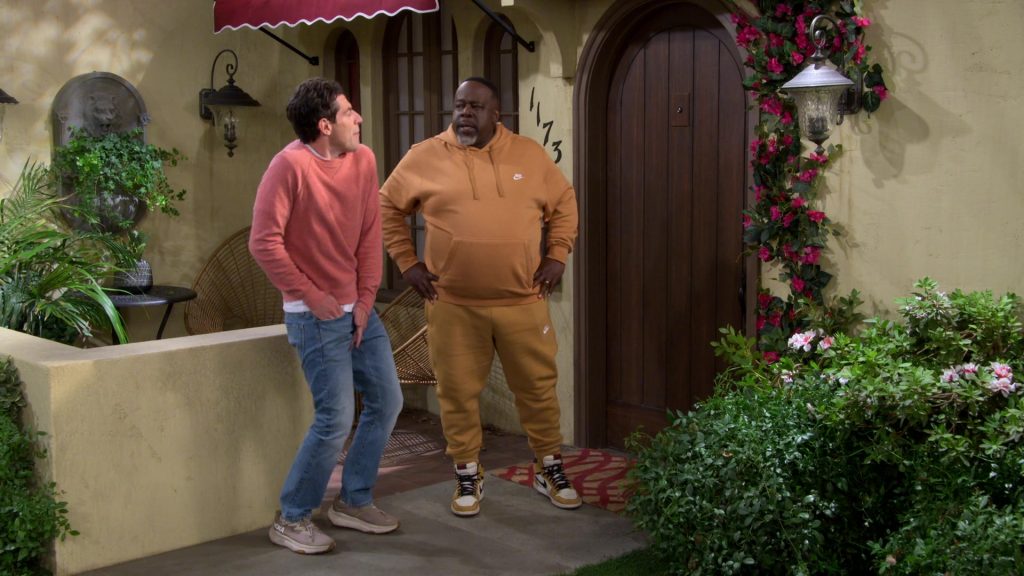 Hoka and Nike Sneakers, Hoodie and Pants in The Neighborhood S07E09 “Welcome to Pickleball” (2025) (Image 7)