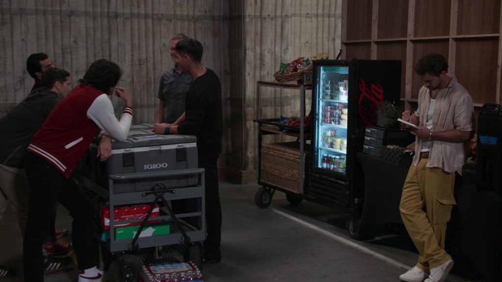 Igloo, Coca-Cola, Sprite, Crystal Geyser Water, Adidas, Nike, Reebok Shoes in The Rehearsal S02E04 “Kissme” (2025) (Image 12)