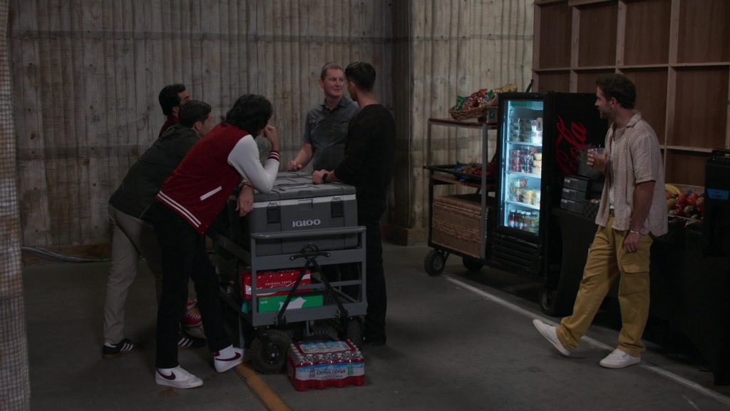 Igloo, Coca-Cola, Sprite, Crystal Geyser Water, Adidas, Nike, Reebok Shoes in The Rehearsal S02E04 “Kissme” (2025) (Image 3)