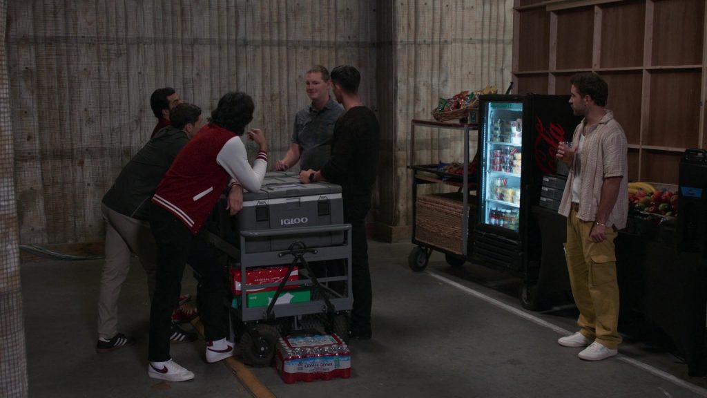 Igloo, Coca-Cola, Sprite, Crystal Geyser Water, Adidas, Nike, Reebok Shoes in The Rehearsal S02E04 “Kissme” (2025) (Image 4)