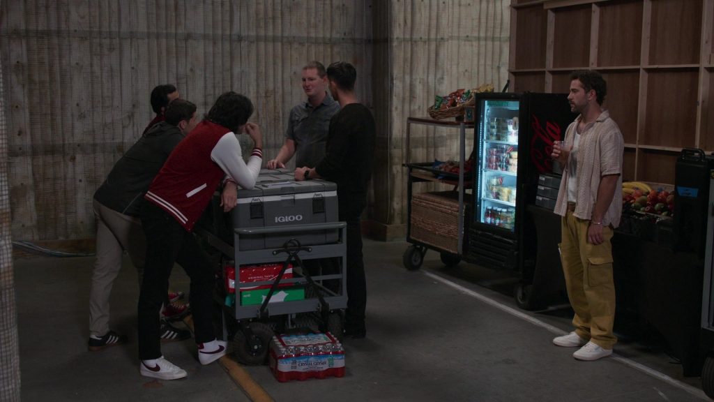 Igloo, Coca-Cola, Sprite, Crystal Geyser Water, Adidas, Nike, Reebok Shoes in The Rehearsal S02E04 “Kissme” (2025) (Image 8)