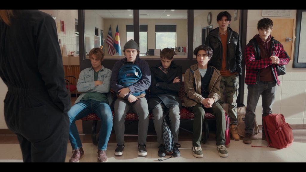 JanSport and Vans in My Life with the Walter Boys S01E07 “Small Town Rumors” (2023) (Image 3)