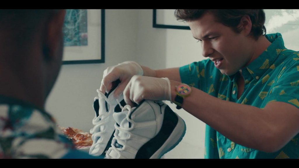 Jordan 11 Sneakers Held by Matthew Josten as Stuey in Sneakerheads S01E02 “Hustling Backwards” (2020) (Image 1)