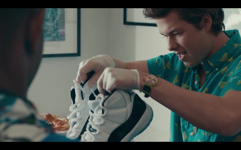 Jordan 11 Sneakers Held by Matthew Josten as Stuey in Sneakerheads S01E02 “Hustling Backwards” (2020) (Image 1)